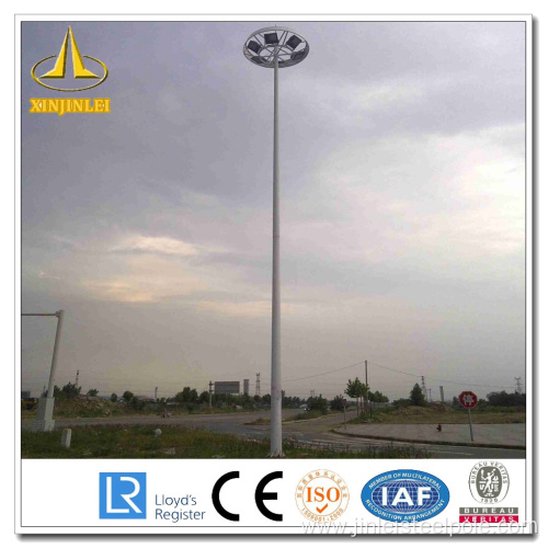 Powder Coating Steel High Mast Poles